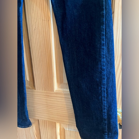 Eddie Bauer Slightly Curvy straight leg size 8L Blue Jeans - Picture 10 of 11